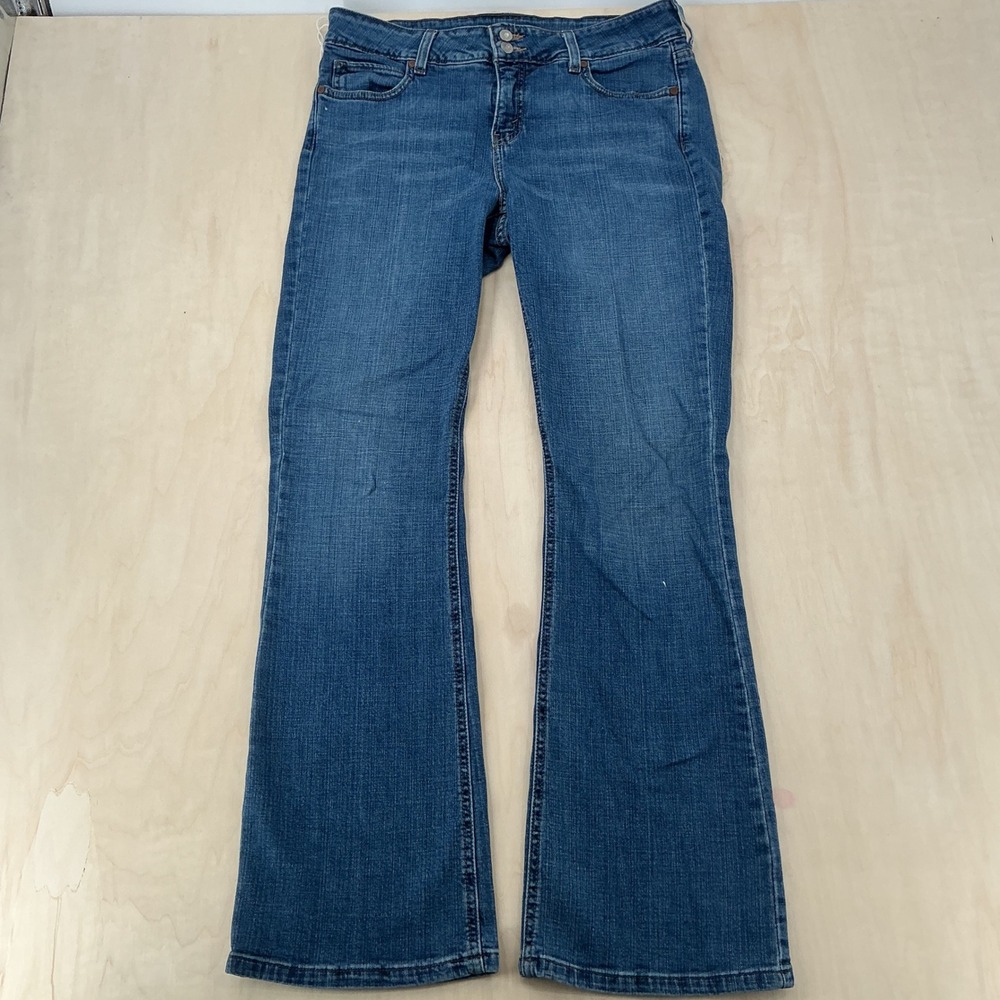Levis 526 Slender Bootcut Jeans Womens 10 Medium Blue Stretch Denim Casual Y2K